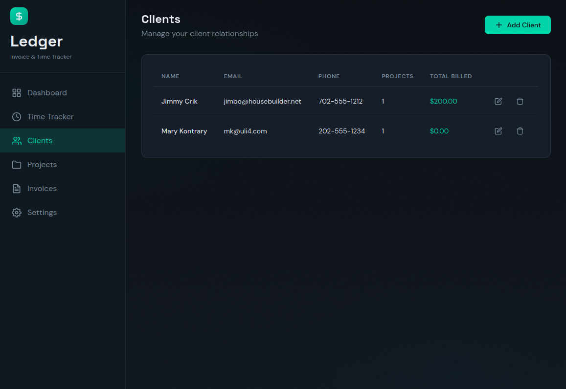 Time And Billing - Invoice Maker 4