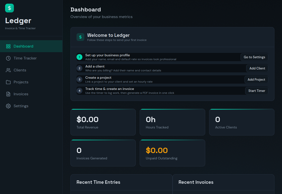 Time And Billing - Invoice Maker 0